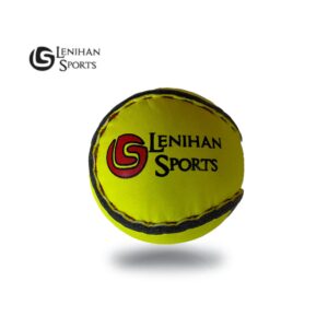 Lenihan Sports Match Sliotar Yellow Size 5 White Size 4