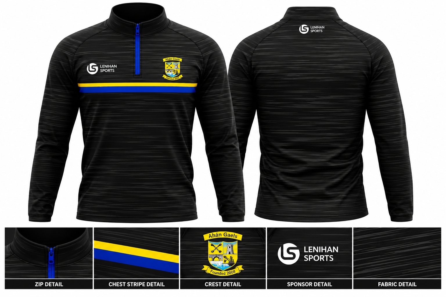 Ahan Gaels Half-Zip