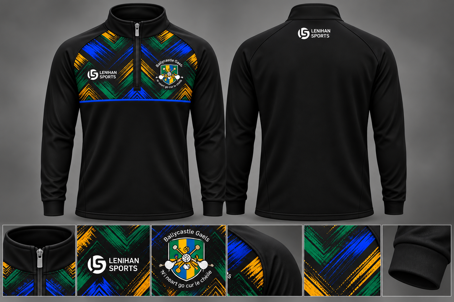 Ballycastle Gaels GAA Half-Zip (Juvenile)