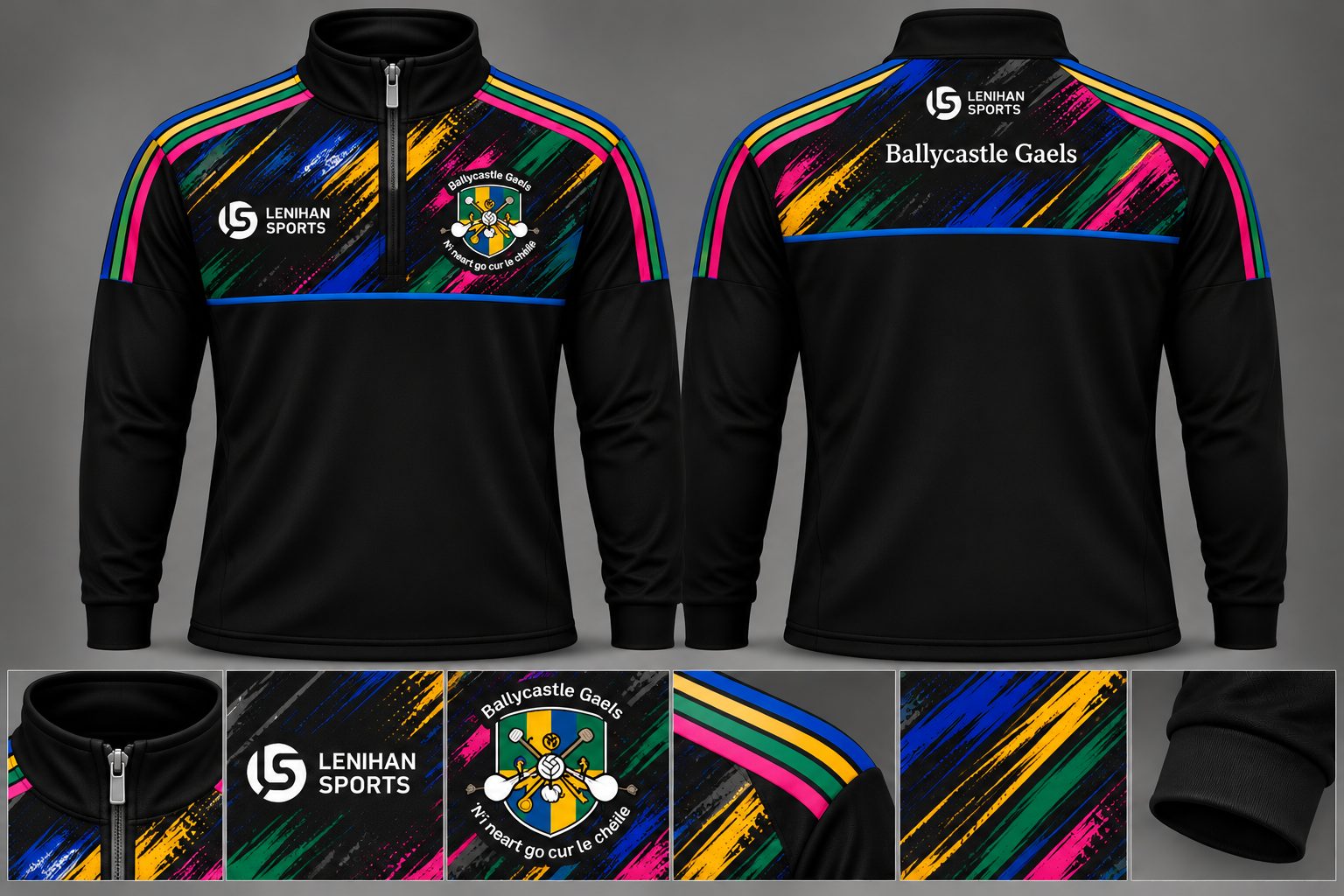 Ballycastle Gaels Ladies Half-Zip