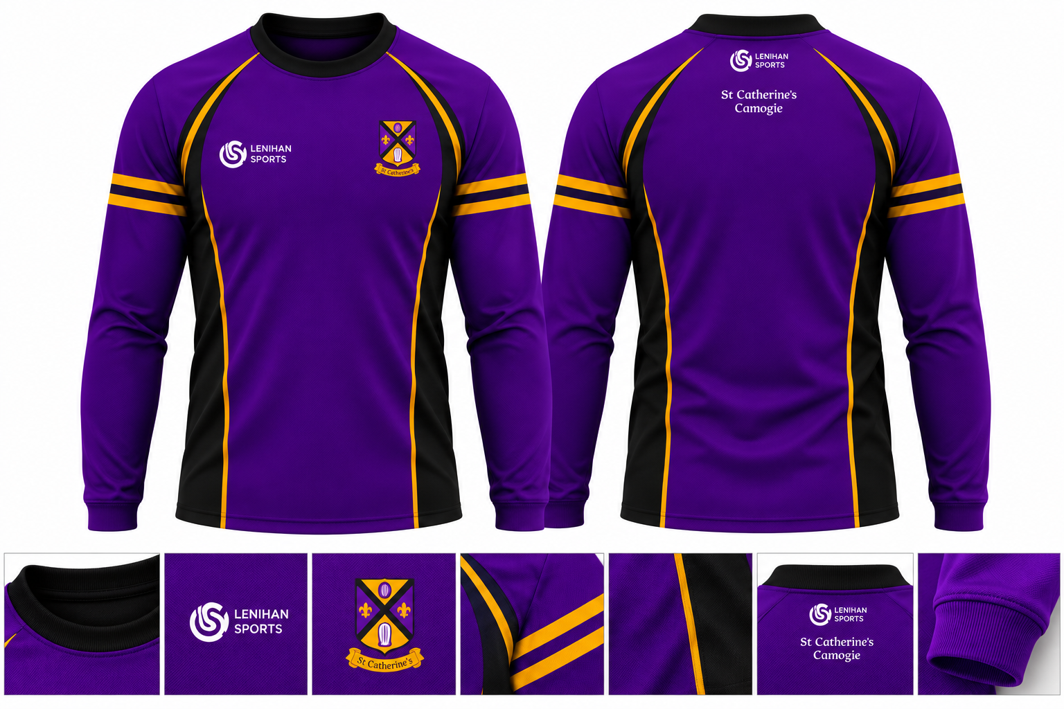 St Catherines Camogie Warm Up Top (Juvenile)