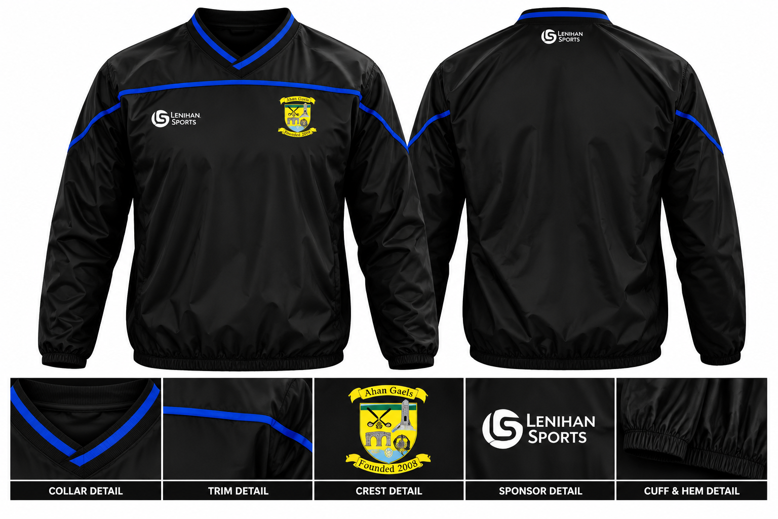 Ahan Gaels GAA Windcheater