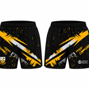 Buttevant Camogie Club Training Shorts Amber (Juvenile)