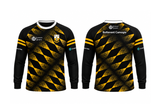 Buttevant Camogie Club Warm Up Top Amber
