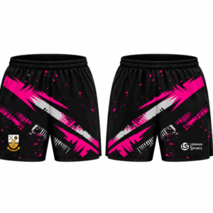 Buttevant Camogie Club Training Shorts Pink